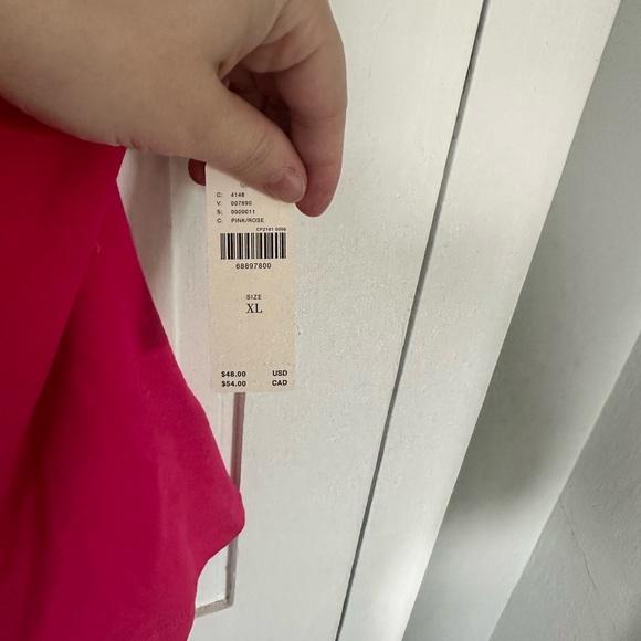 NWT Maeve by Anthropologie pink halter top - Picture 3 of 5